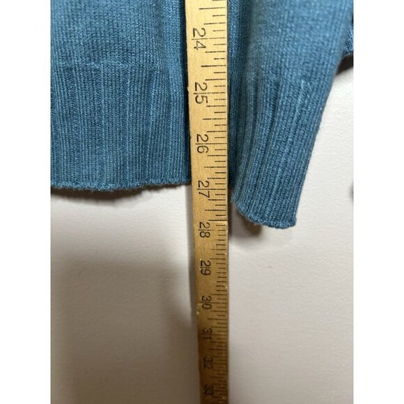 Cyrus Womens Blue Teal Long Sleeve Round Neck Pullover Sweater Size Large NWT - Picture 5 of 8